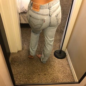 Vintage Levis 512 slim fit tapered leg size w34